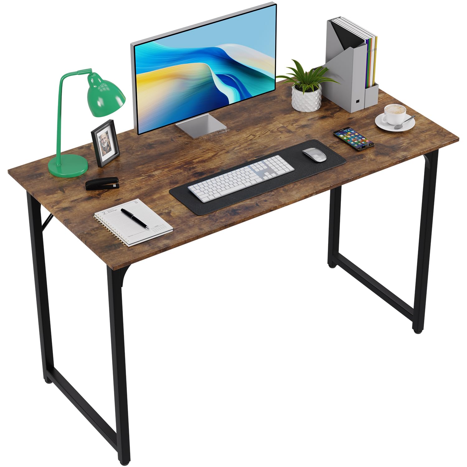 Amazon.com: FDW 47 inches Computer Desk/Home Office Desk/Writing